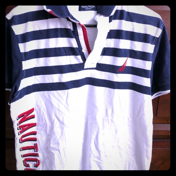 Nautica mens polo - Picture 1 of 2